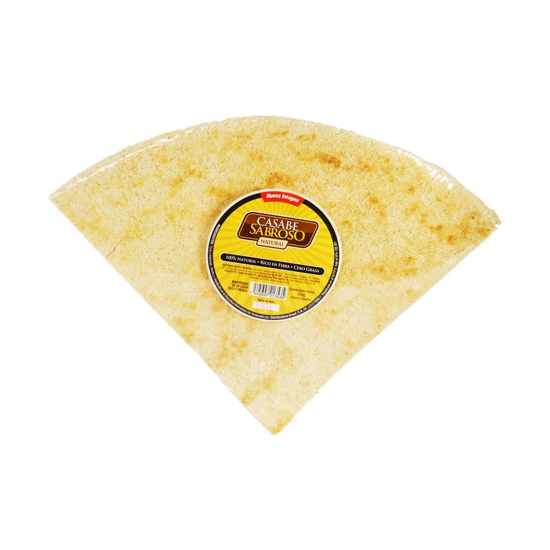 CASABE NATURAL SABROSO 240GR foto