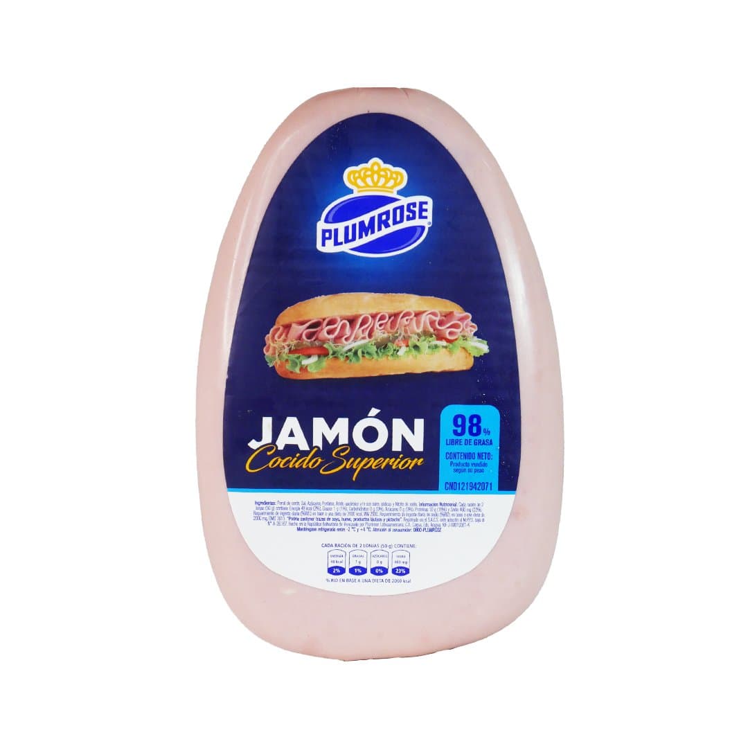 JAMÓN ESPALDA PLUMROSE 1KG foto