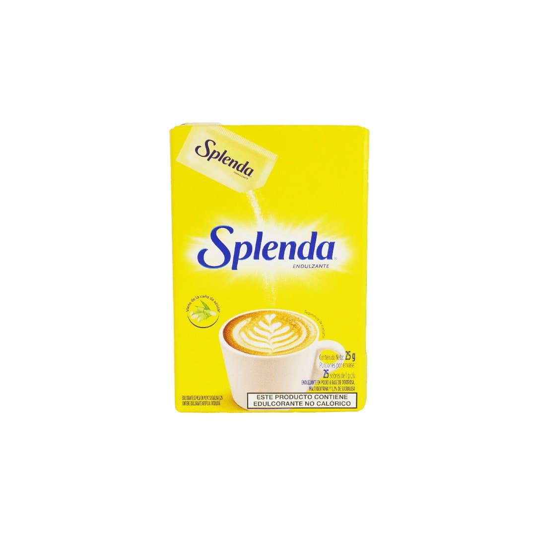 ENDULZANTE SPLENDA 25GR foto