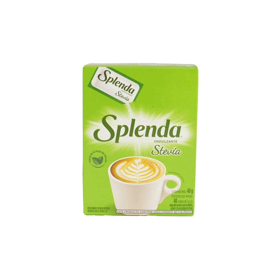 EDULCORANTE STEVIA SPLENDA 40 GR foto
