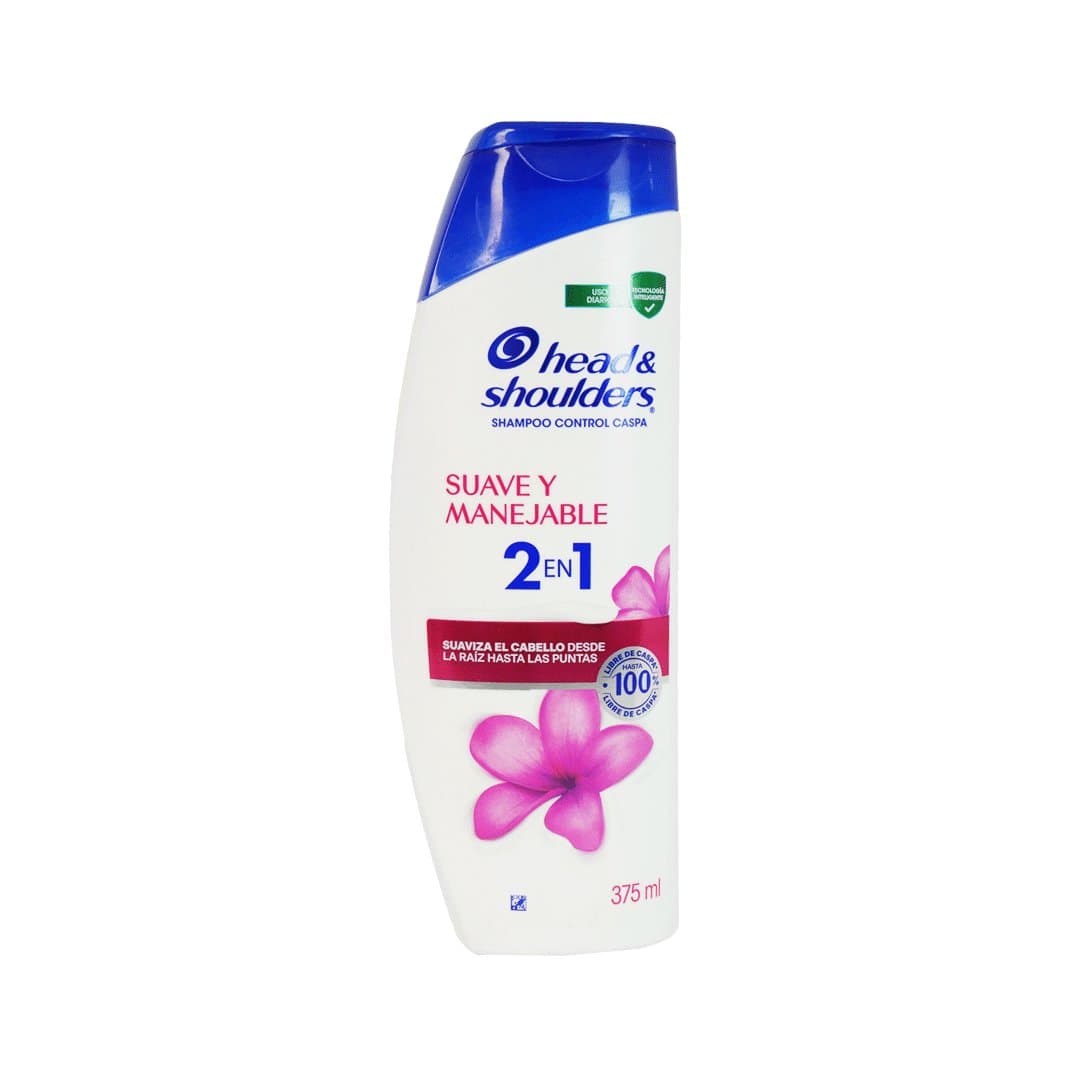 SHAMPOO SUAVE Y MANEJABLE HEAD SHOULDERS 375ML foto