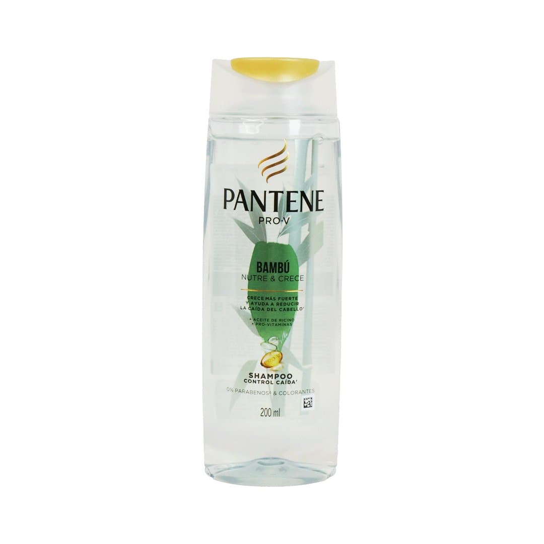 SHAMPOO BAMBU NUTRE & CRECE PANTENE 200ML foto