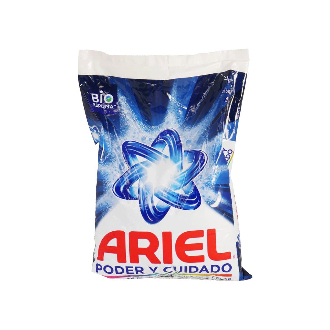 DETERGENTE EN POLVO ARIEL 500GR foto