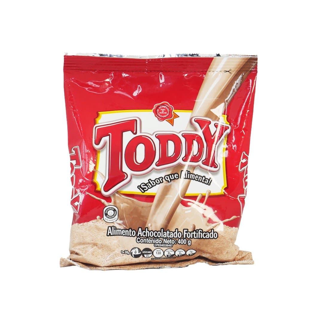 BEBIDA EN POLVO BOLSA TODDY 400GR foto