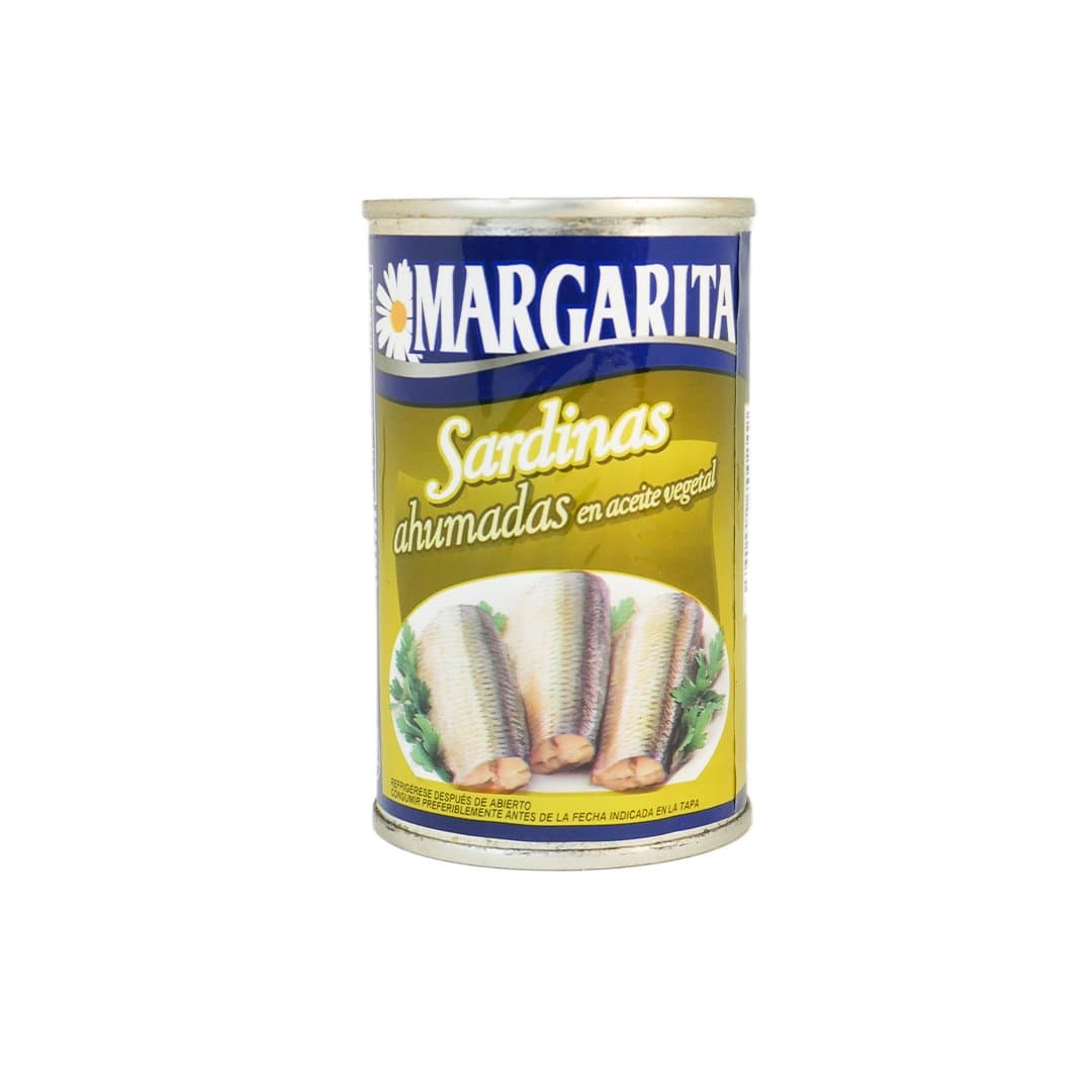 SARDINAS AHUMADAS EN ACEITE MARGARITA 170GR foto