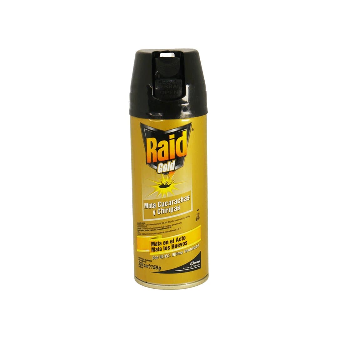 INSECTICIDA MATACUCARACHA GOLD RAID 235ML foto