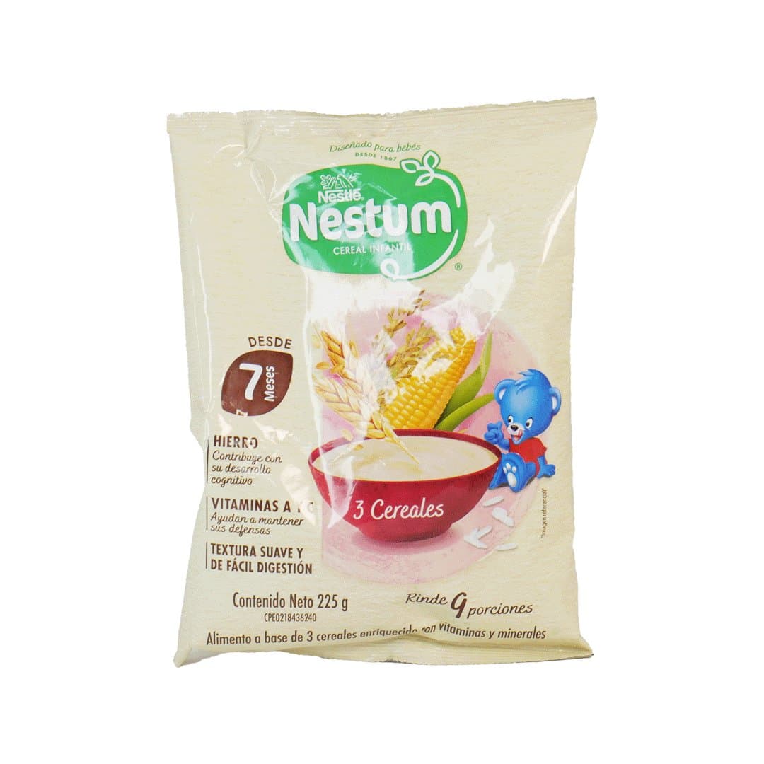 NESTUM 3 CEREALES BOLSA NESTLE 225GR foto