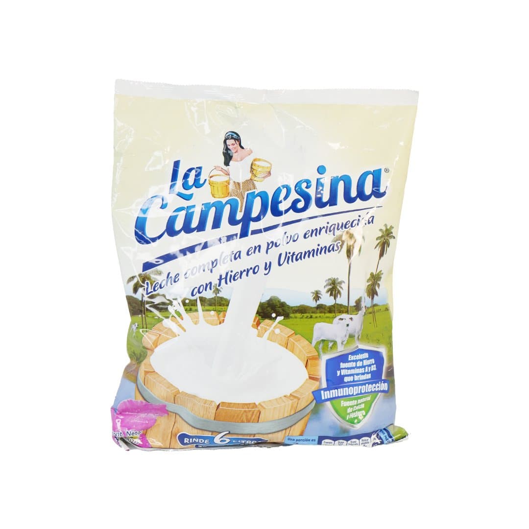 LECHE EN POLVO COMPLETA CAMPESINA 800GR foto