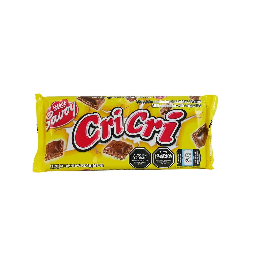CHOCOLATE CON ARROZ CRICRI  123 GR foto