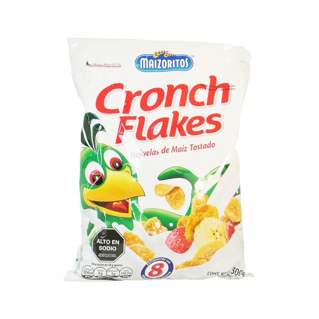 CEREAL CRONCH FLAKES ORIGINAL MAIZORITOS 300GR* foto