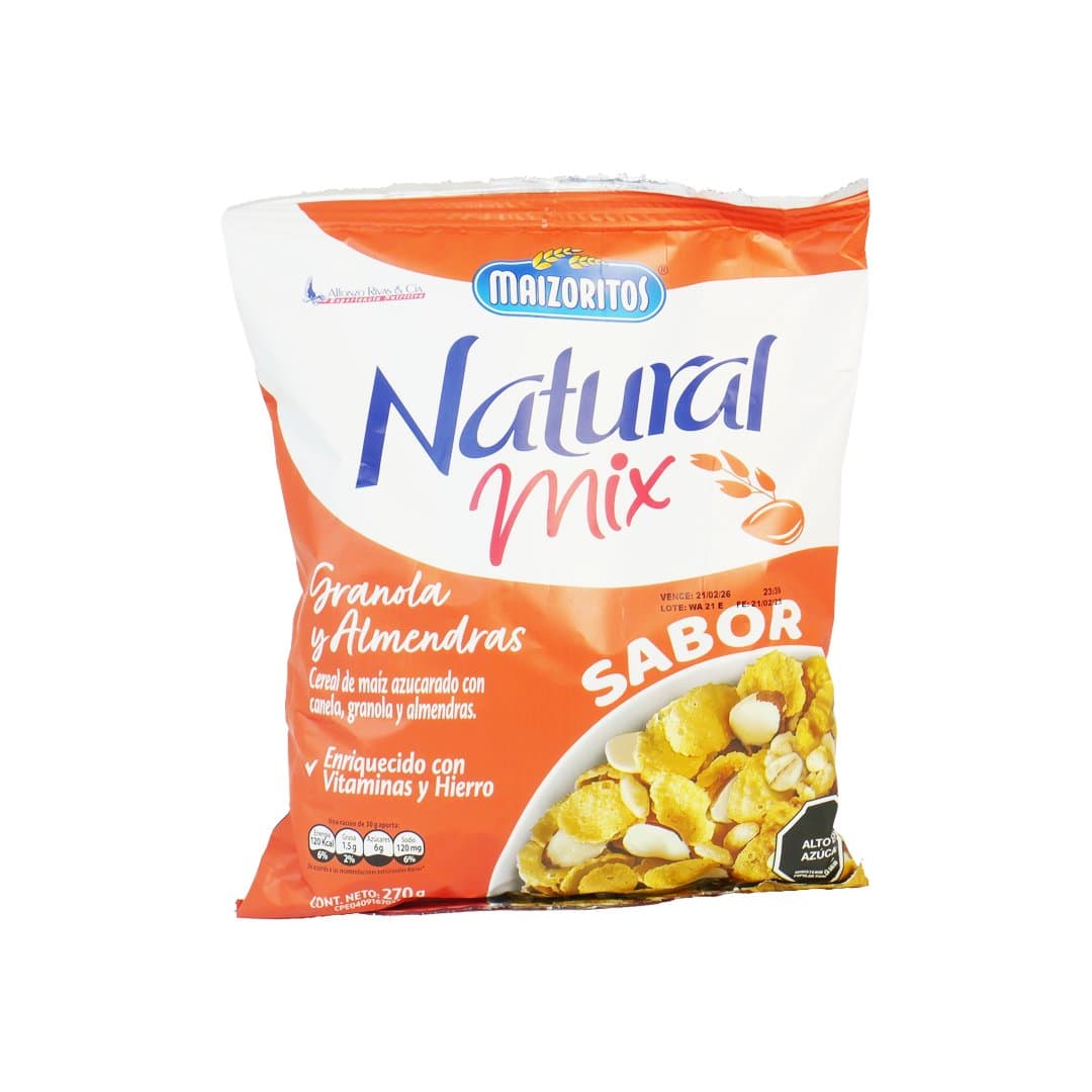 CEREAL NATURAL MIX MAIZORITOS 270GR foto