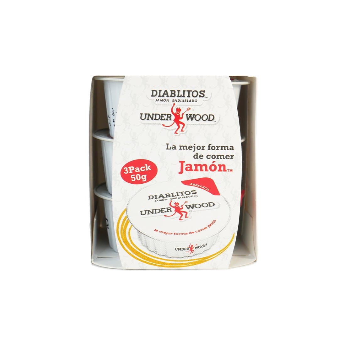 DIABLITOS UNDERWOOD ALUMINIO 3PACK 50GR foto