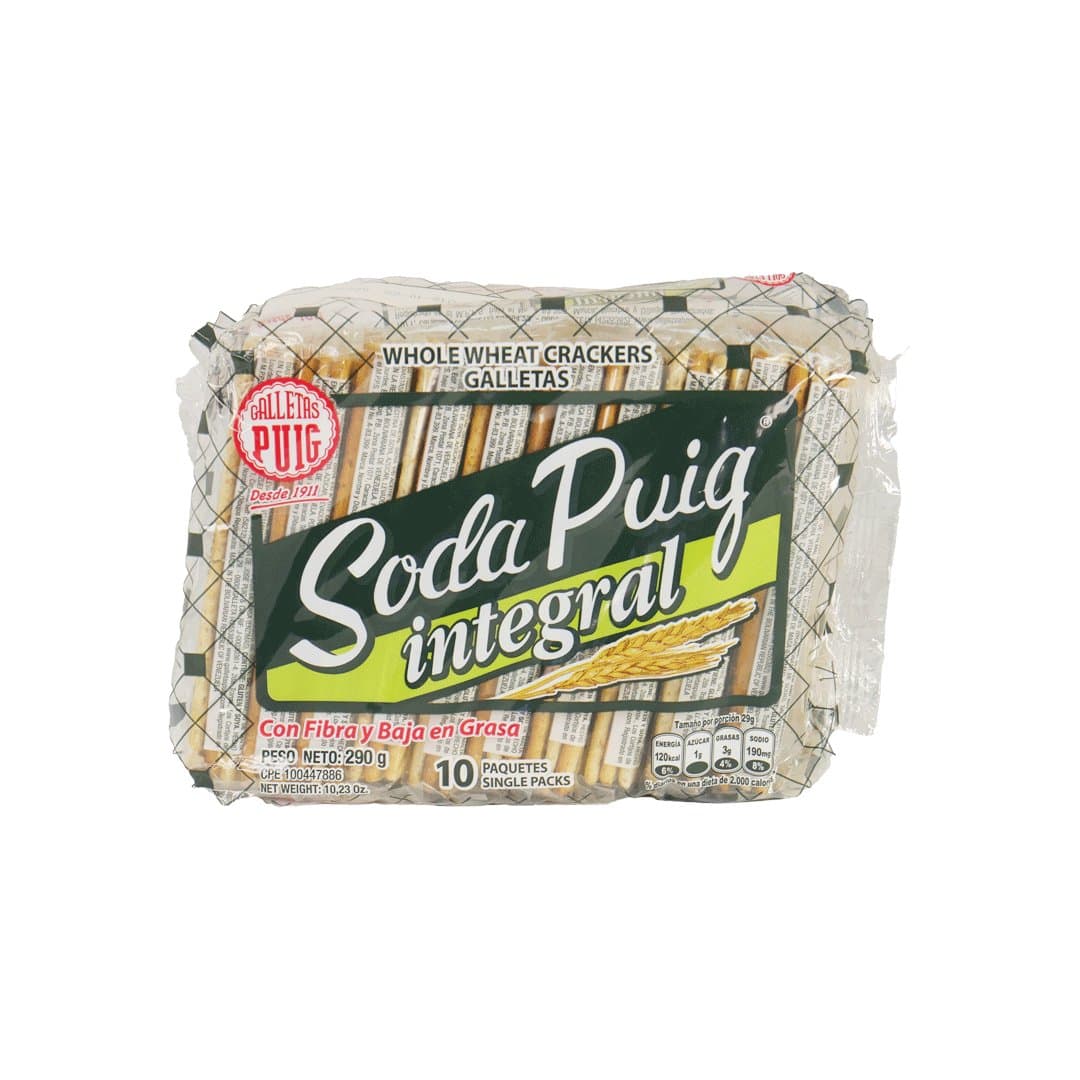 GALLETA SODA INTEGRAL PUIG 290GR foto