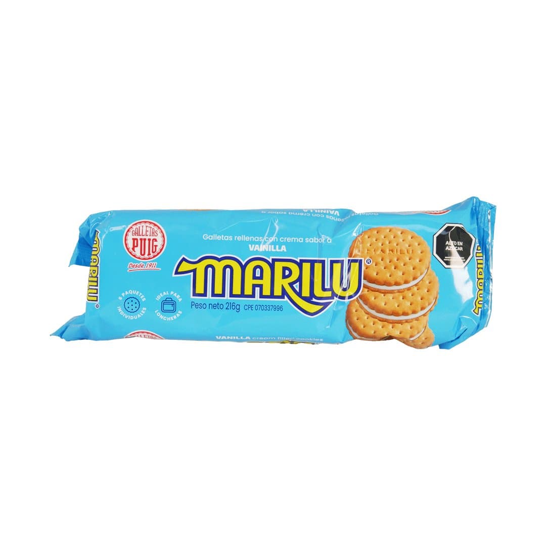 GALLETAS MARILU VAINILLA PUIG 216GR foto