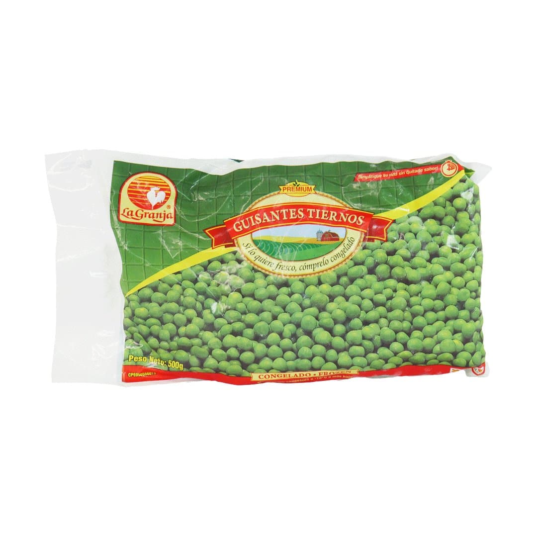 GUISANTES CONGELADOS LA GRANJA 500GR foto