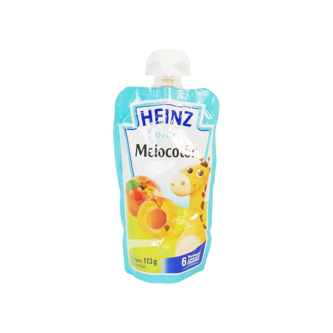 COLADO DE MELOCOTON POUCH HEINZ 113GR foto