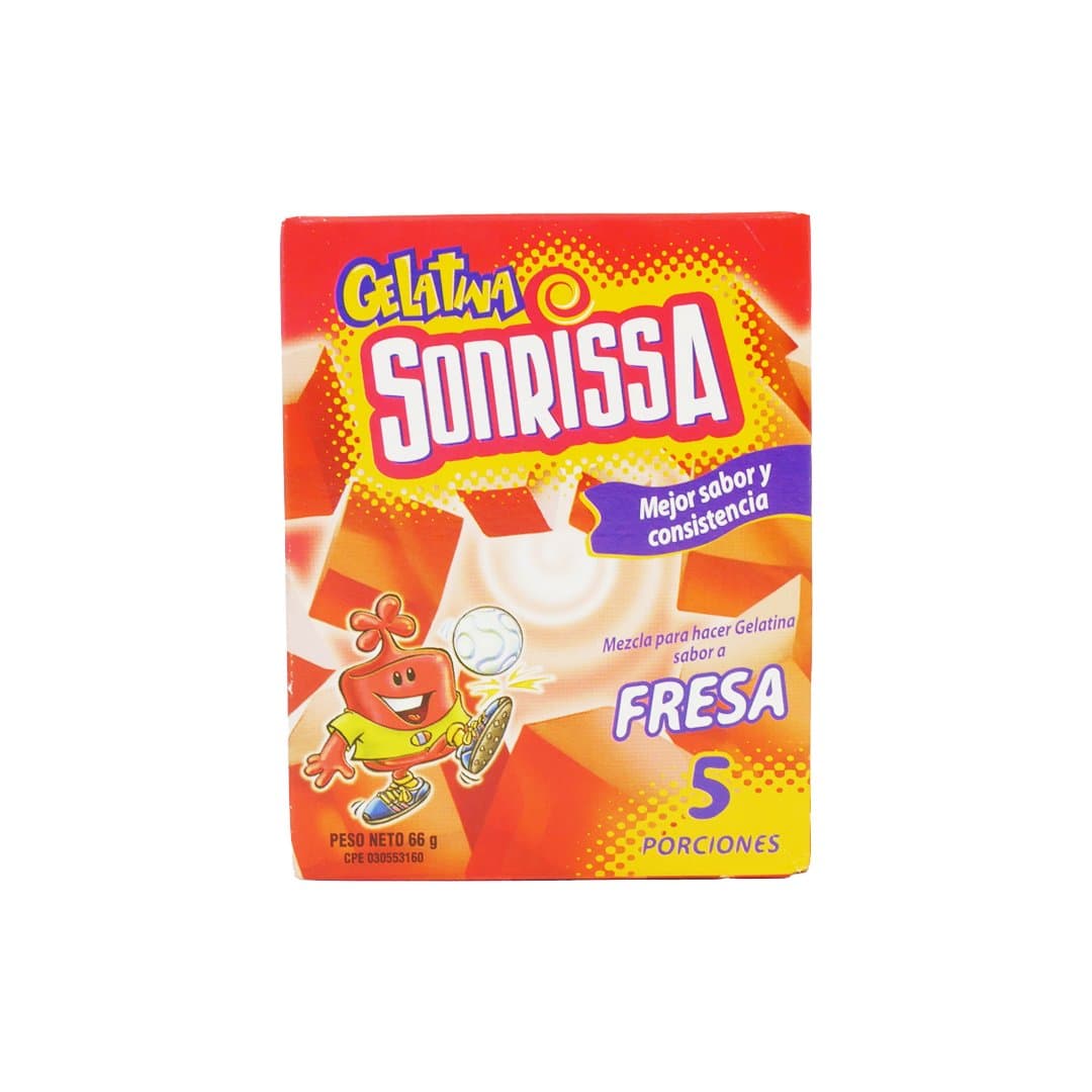 GELATINA FRESA SONRISSA 66GR foto