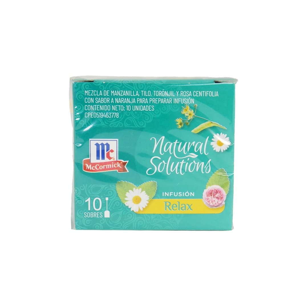 TE INFUSION HERBAL RELAX MCCORMIKC 10 UND foto