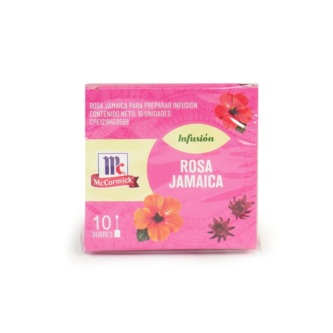 TE INFUSION ROSA JAMAICA MC CORMICK 10UND foto