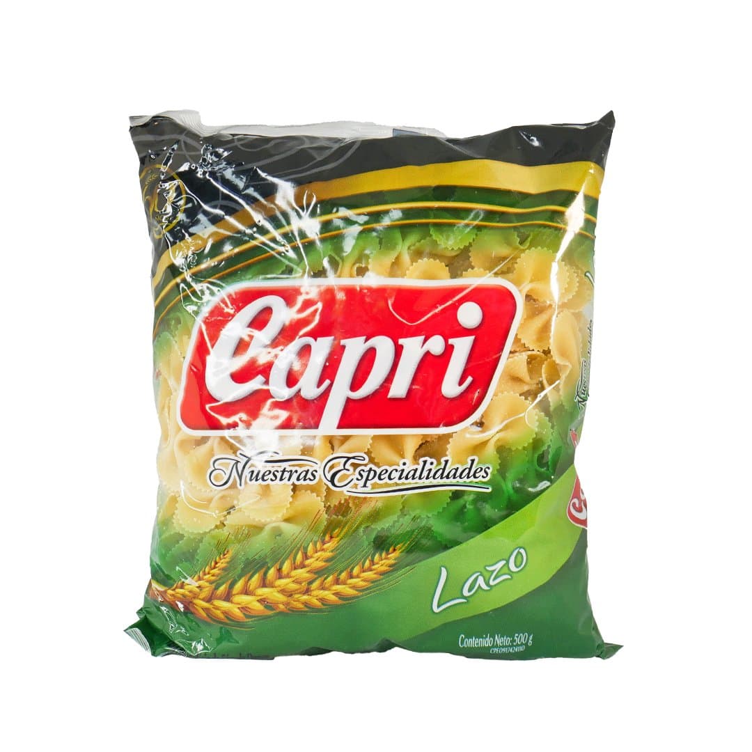 PASTA TIPO LAZO CAPRI 500GR* foto