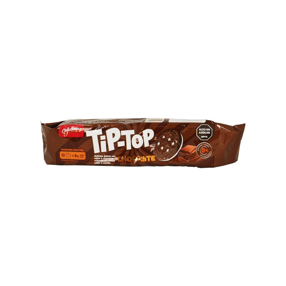 GALLETAS DE CHOCOLATE TIP TOP 96GR foto