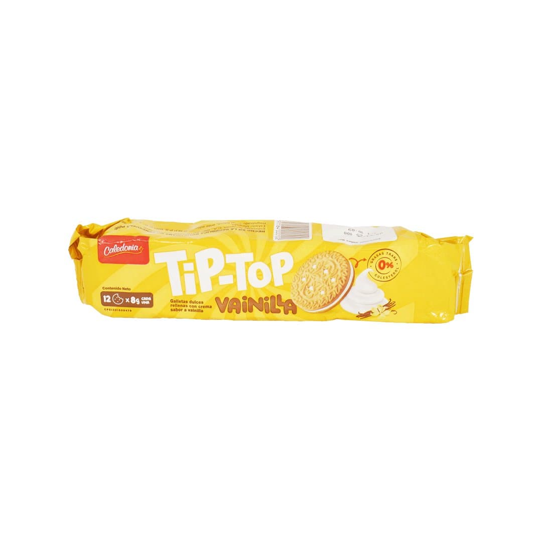 GALLETAS VAINILLA TIP TOP 96GR foto
