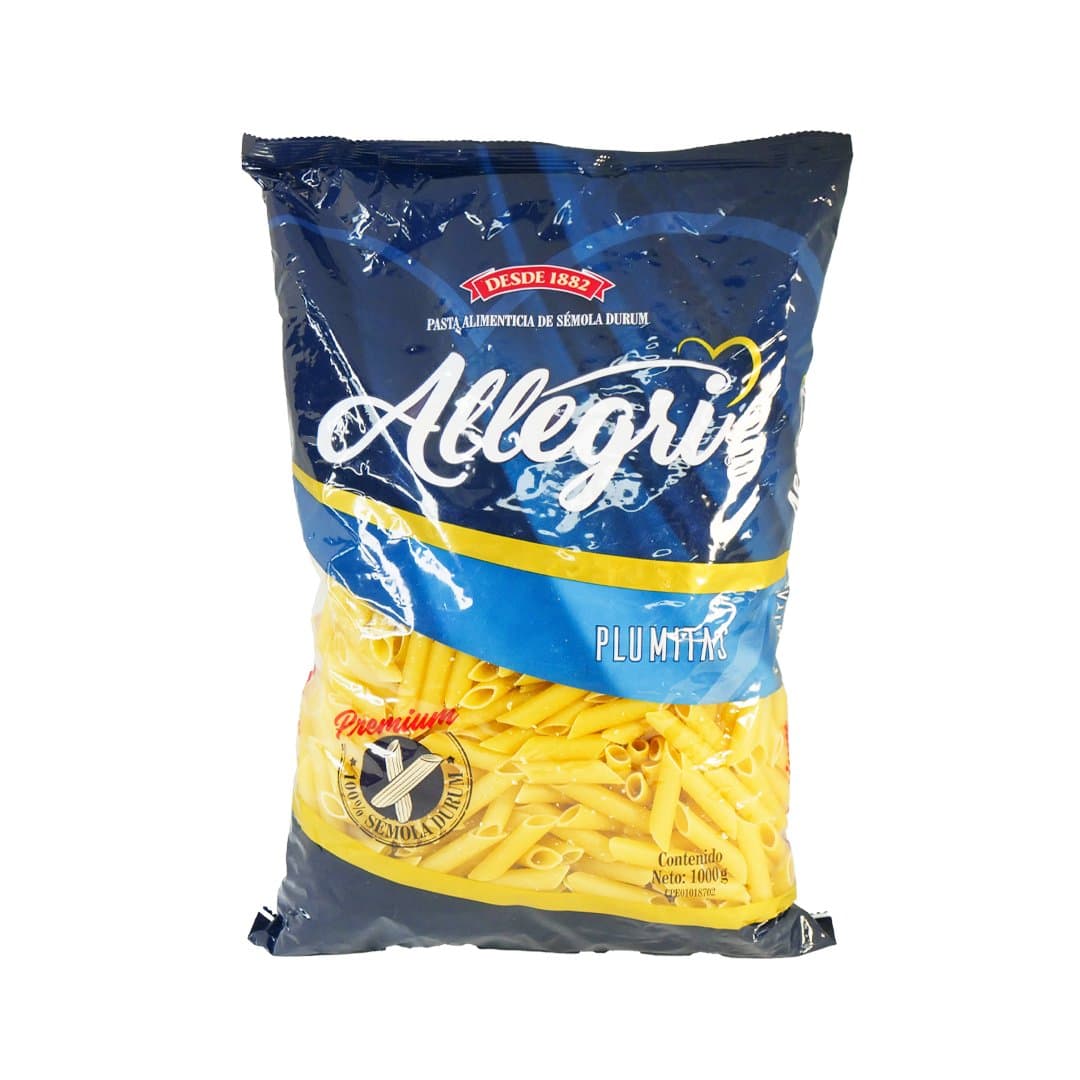 PASTA PLUMITA ALLEGRI 1KG* foto