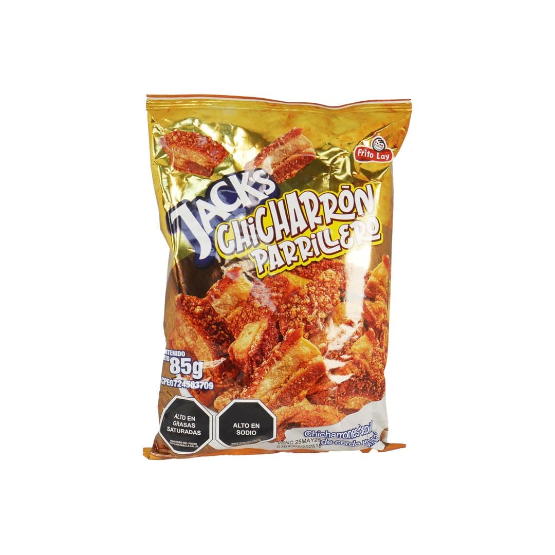 CHICHARRON PARRILLERO JACKS 85GR foto