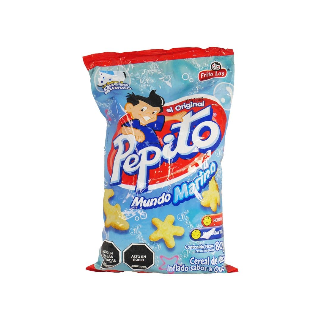 PEPITO MUNDO MARINO FRITO LAY 80GR foto