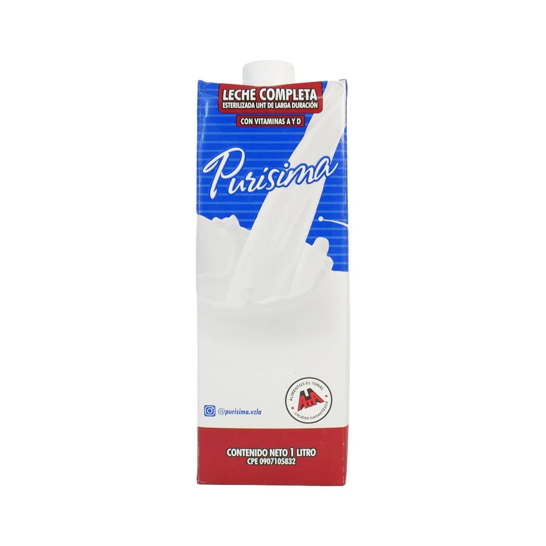 LECHE COMPLETA PURISIMA 1LT* foto