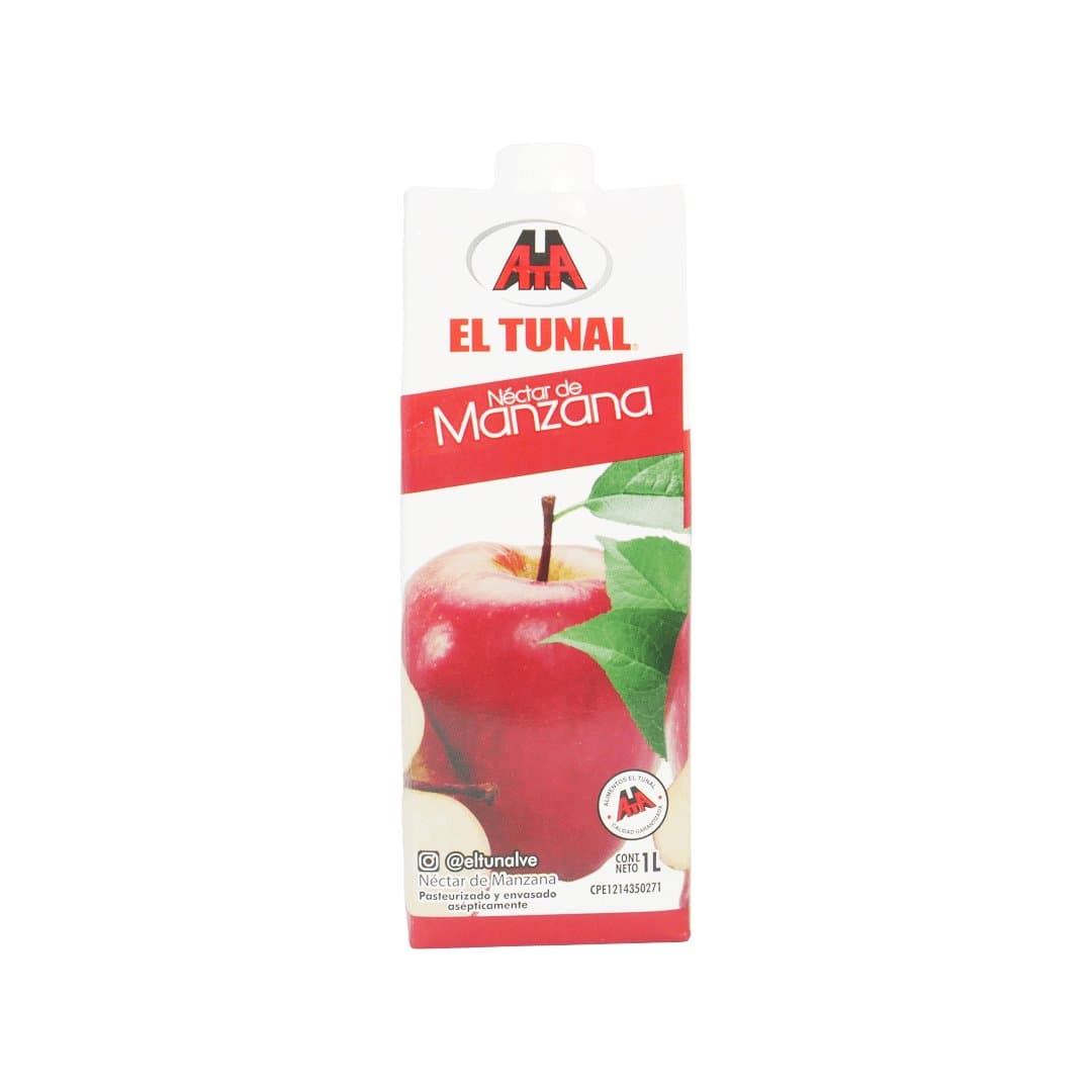 JUGO DE MANZANA EL TUNAL 1LT foto