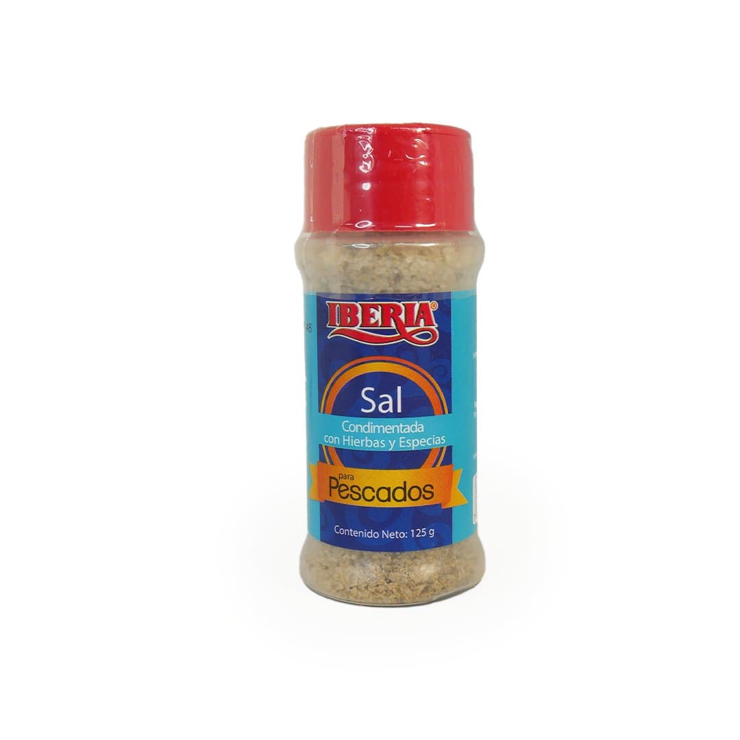 SAL HIERBAS Y ESPECIES PESCADO IBERIA 125G foto