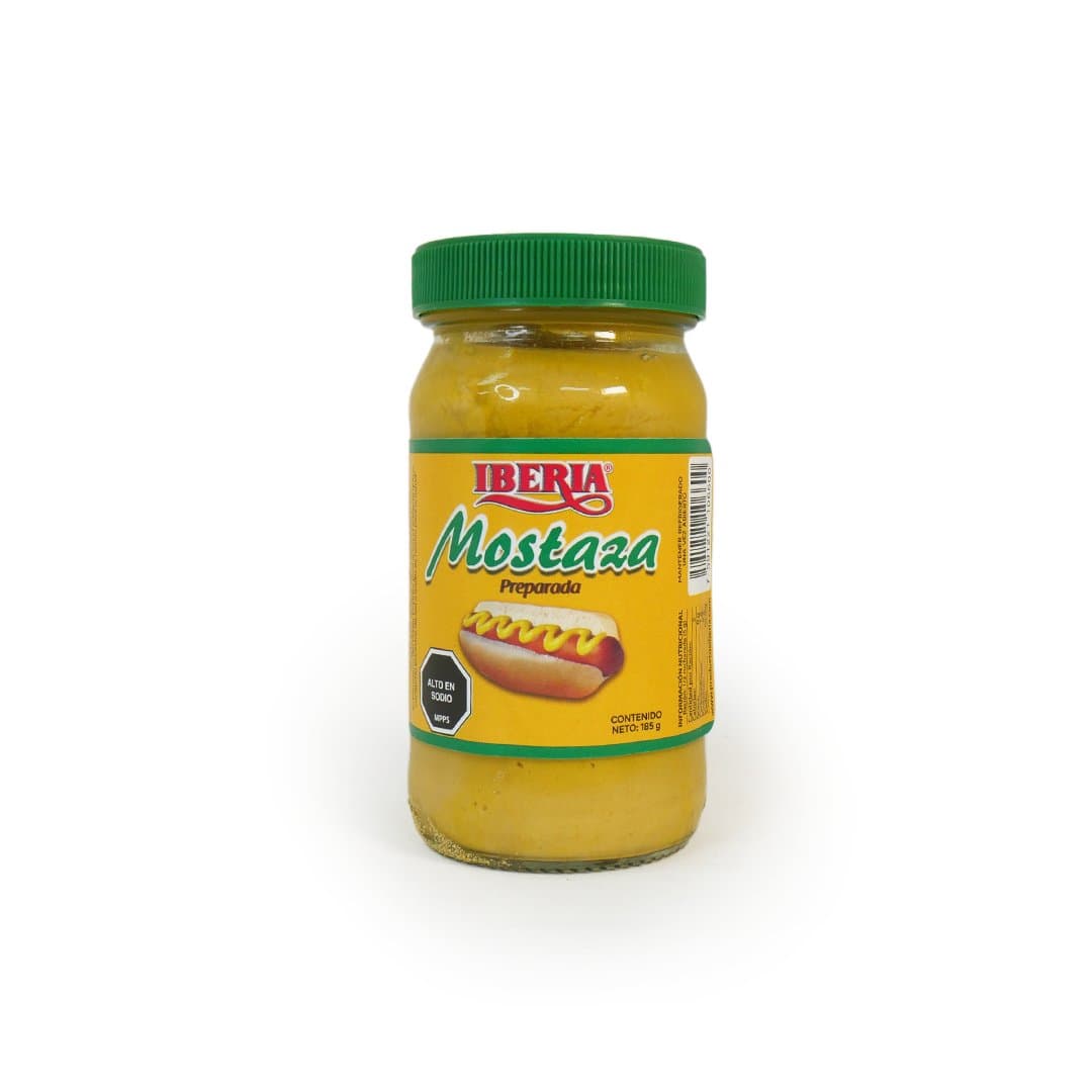 MOSTAZA PREPARADA IBERIA 185GR foto