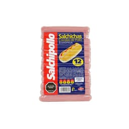SALCHICHA COCIDAS SALCHIPOLLO 225GR foto