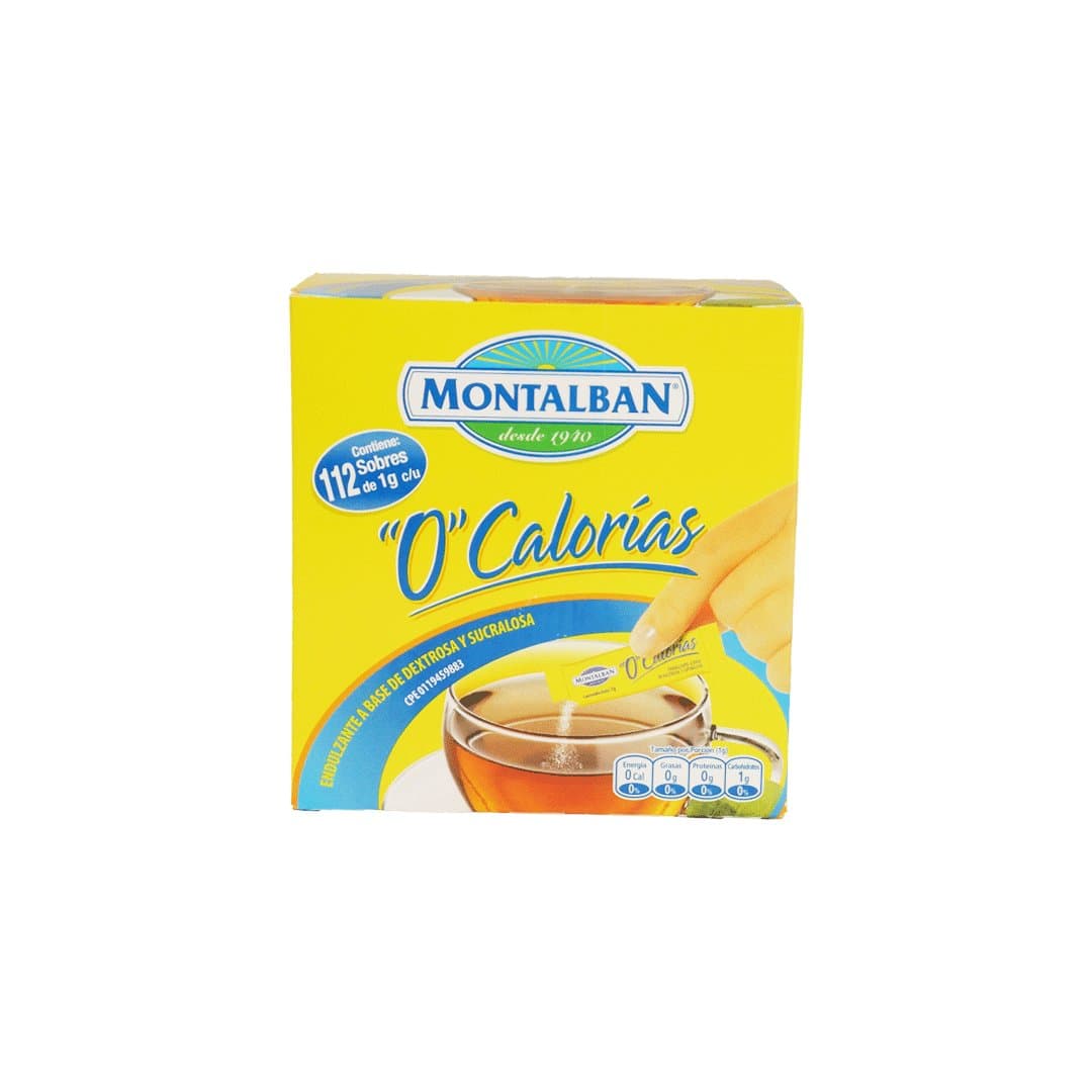 ENDULZANTE 0 CALORIAS MONTALBAN 112UND foto