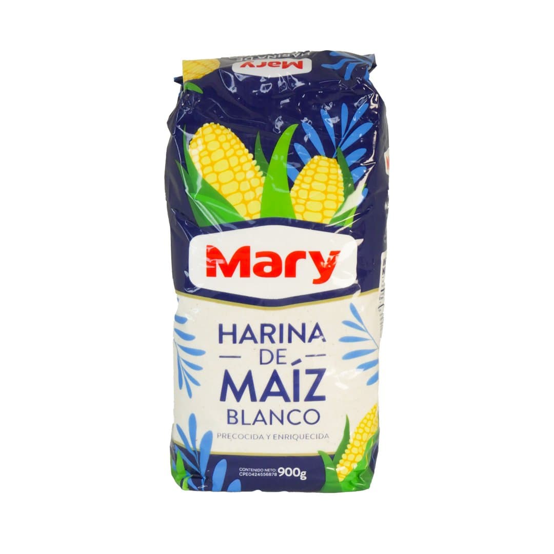 HARINA DE MAIZ BLANCO MARY 900GR foto