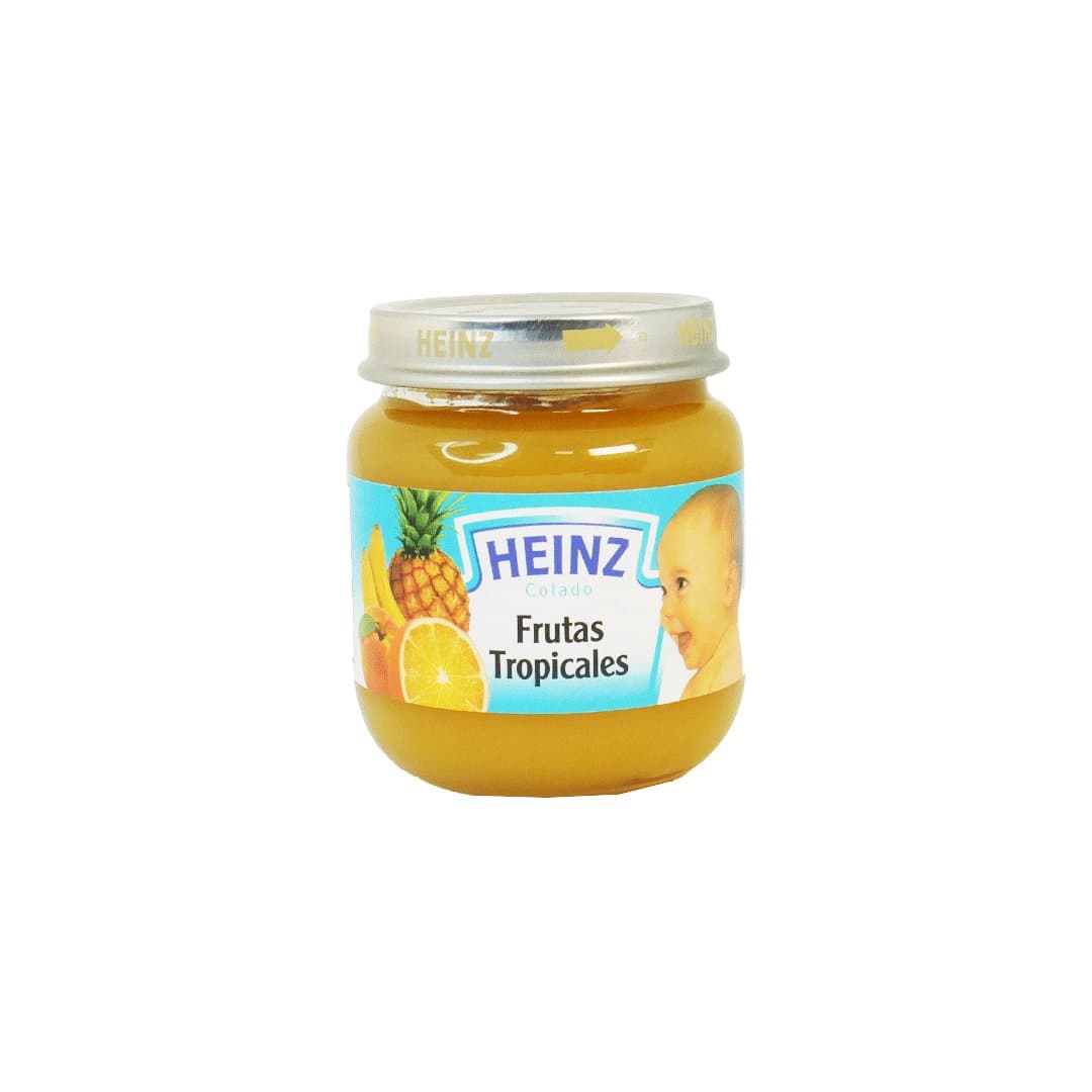 COLADO DE FRUTAS TROPICALES HEINZ 113GR* foto