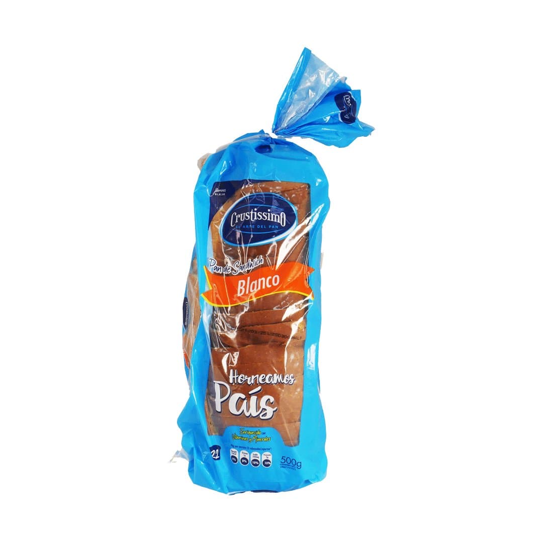 PAN SANDWICH CRUSTISSIMO 500GR foto