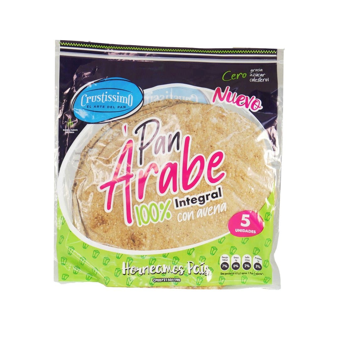 PAN ARABE INTEGRAL CRUSTISSIMO X350GR foto
