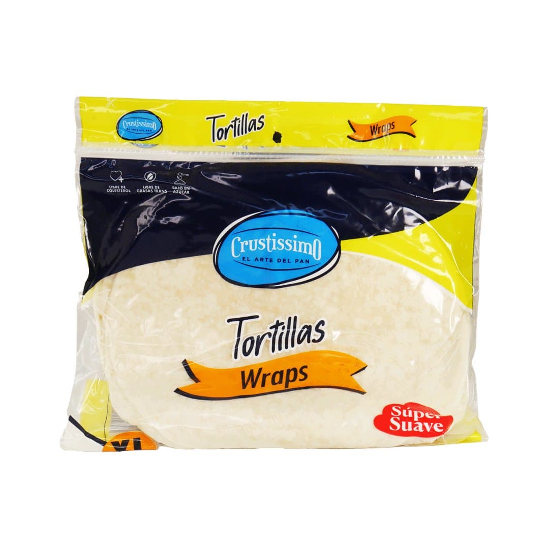 TORTILLAS WRAPS XL CRUSTISSIMO 270GR foto