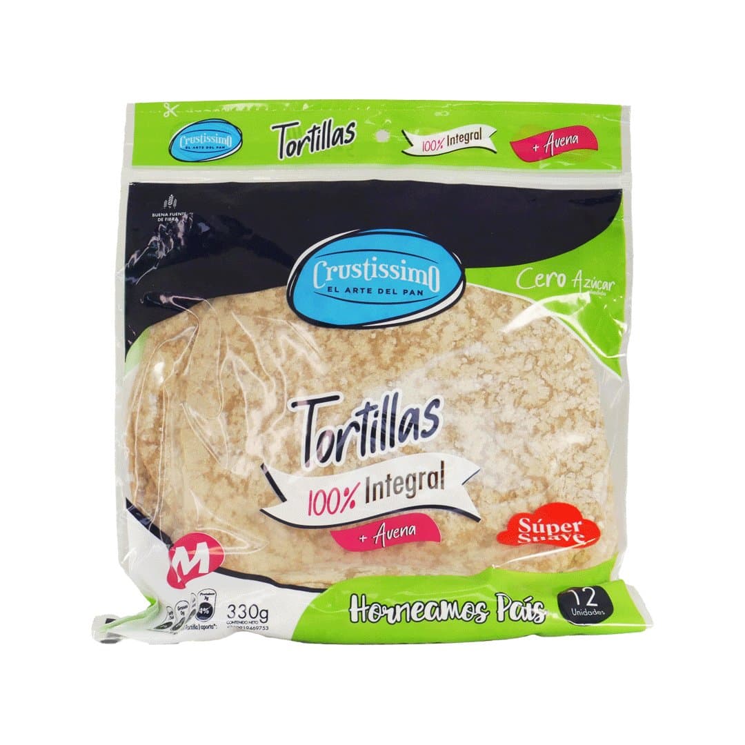 TORTILLA M INTEGRAL CRUSTISSIMO 330GR foto