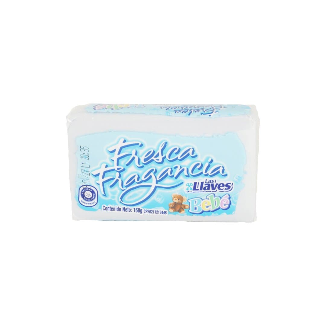 JABON EN BARRA FRESCA BEBE LAS LLAVES 160GR* foto