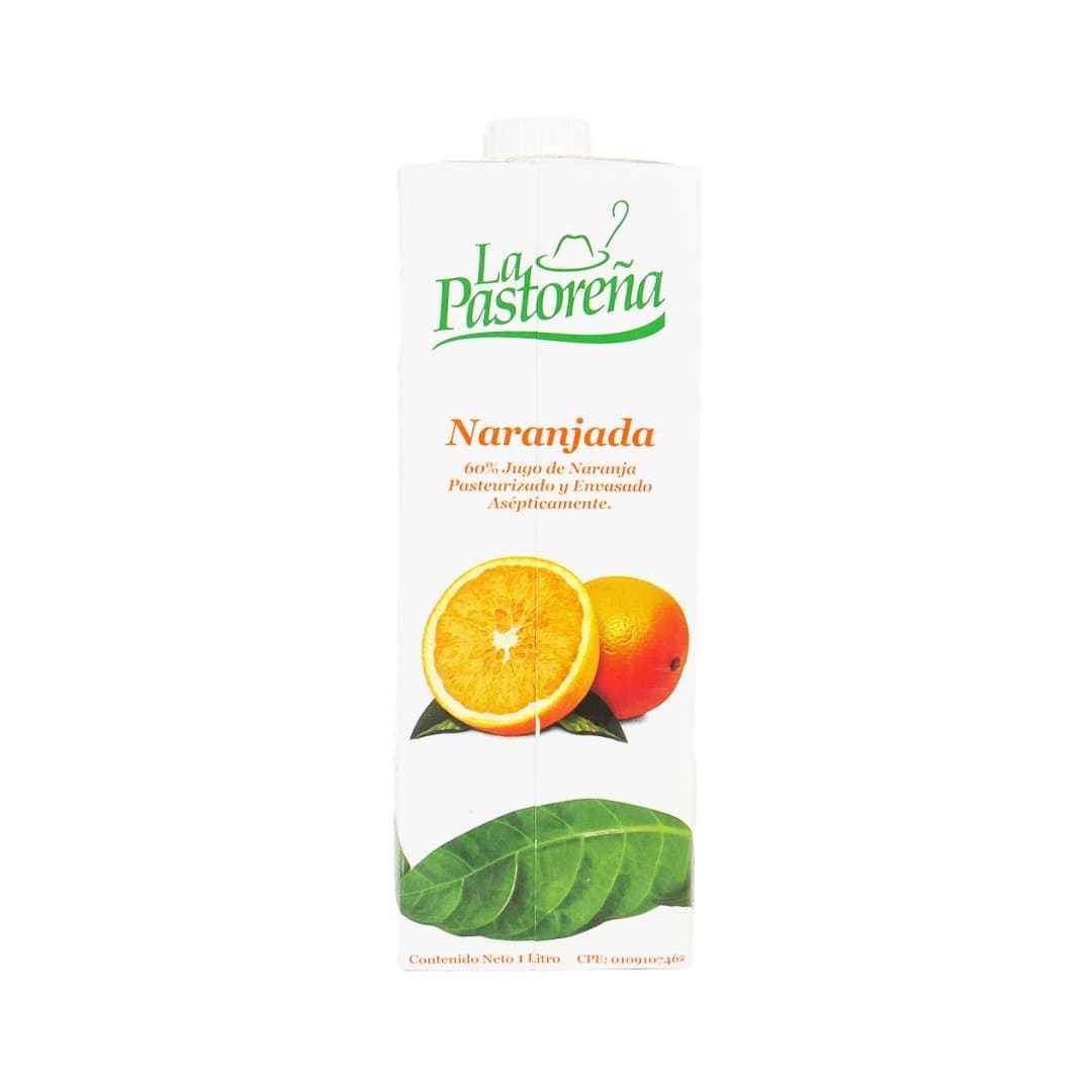 JUGO DE NARANJA AL 60% LA PASTOREÑA 1LT foto