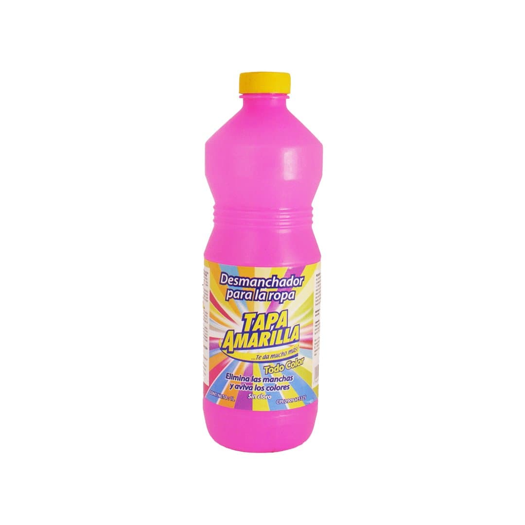 DESMANCHADOR TAPA AMARILLA 1LT foto