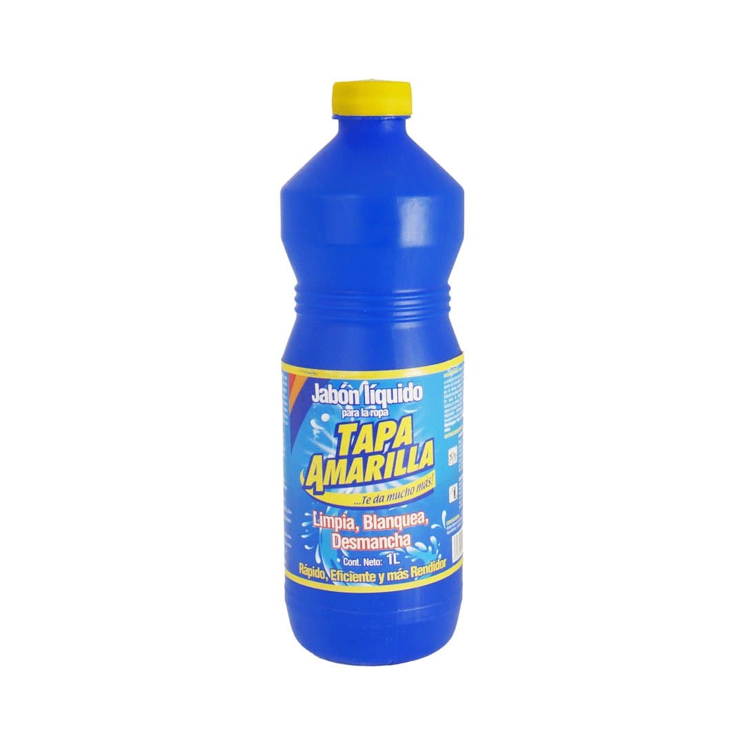 DETERGENTE LIQUIDO TAPA AMARILLA 1LT foto