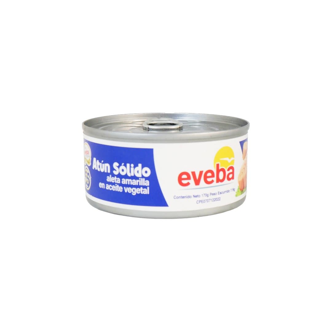 ATUN ALETA AMARILLA EVEBA 170GR foto