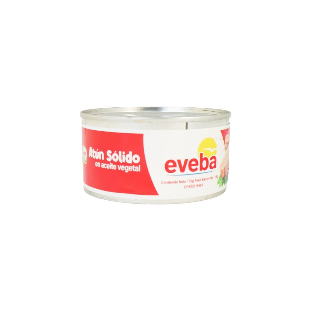 ATUN EN ACEITE VEGETAL EVEBA 170GR foto