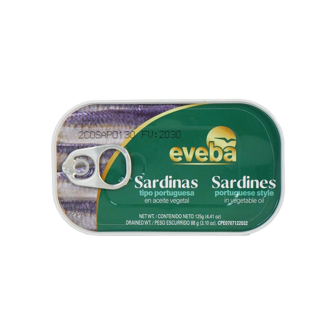 SARDINA PORTUGUESA EVEBA 125GR foto
