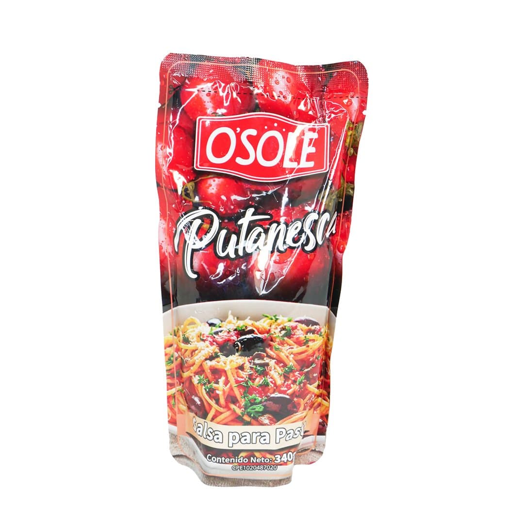 SALSA PUTANESCA OSOLE 340 GR foto