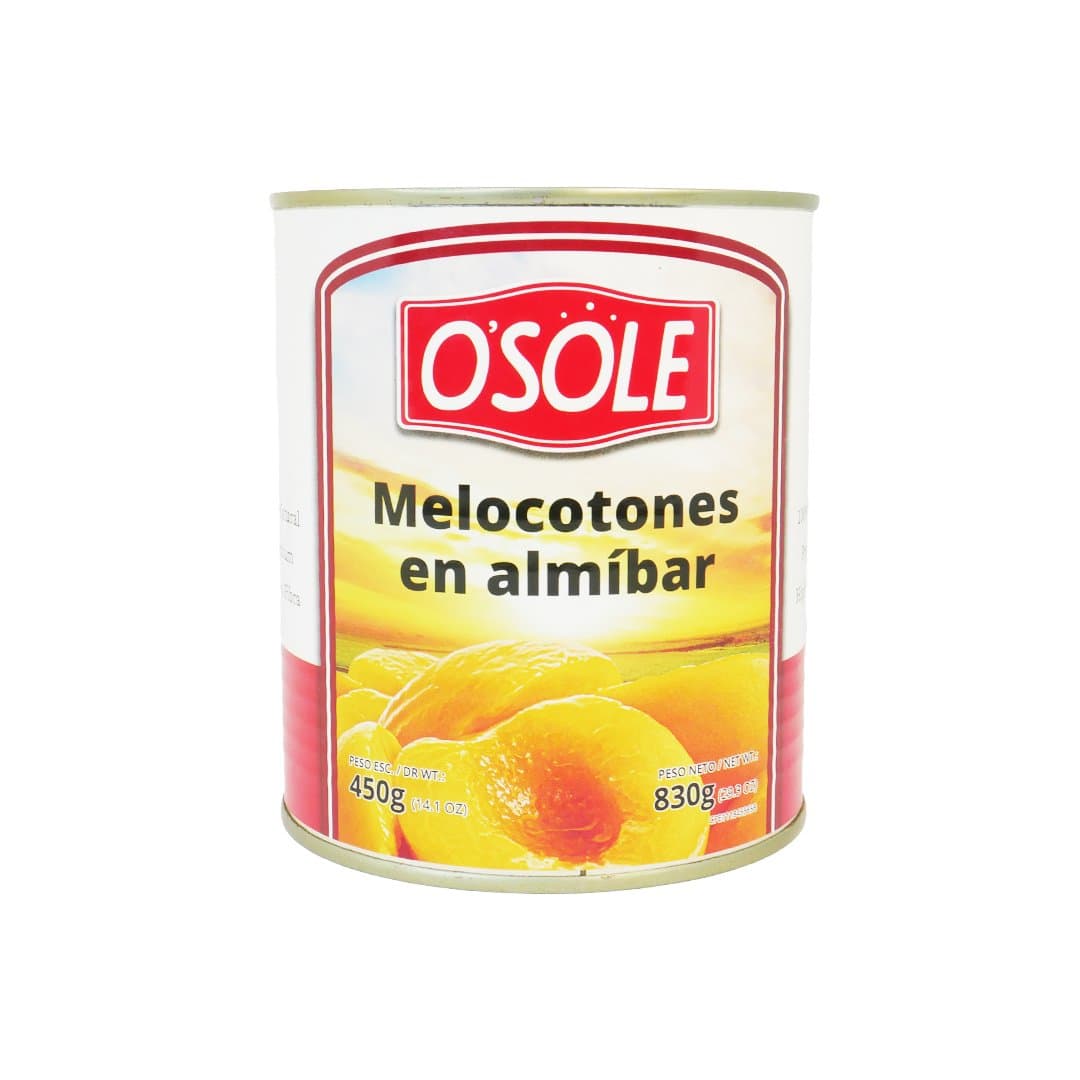 MELOCOTON EN ALMIBAR OSOLE  830GR foto